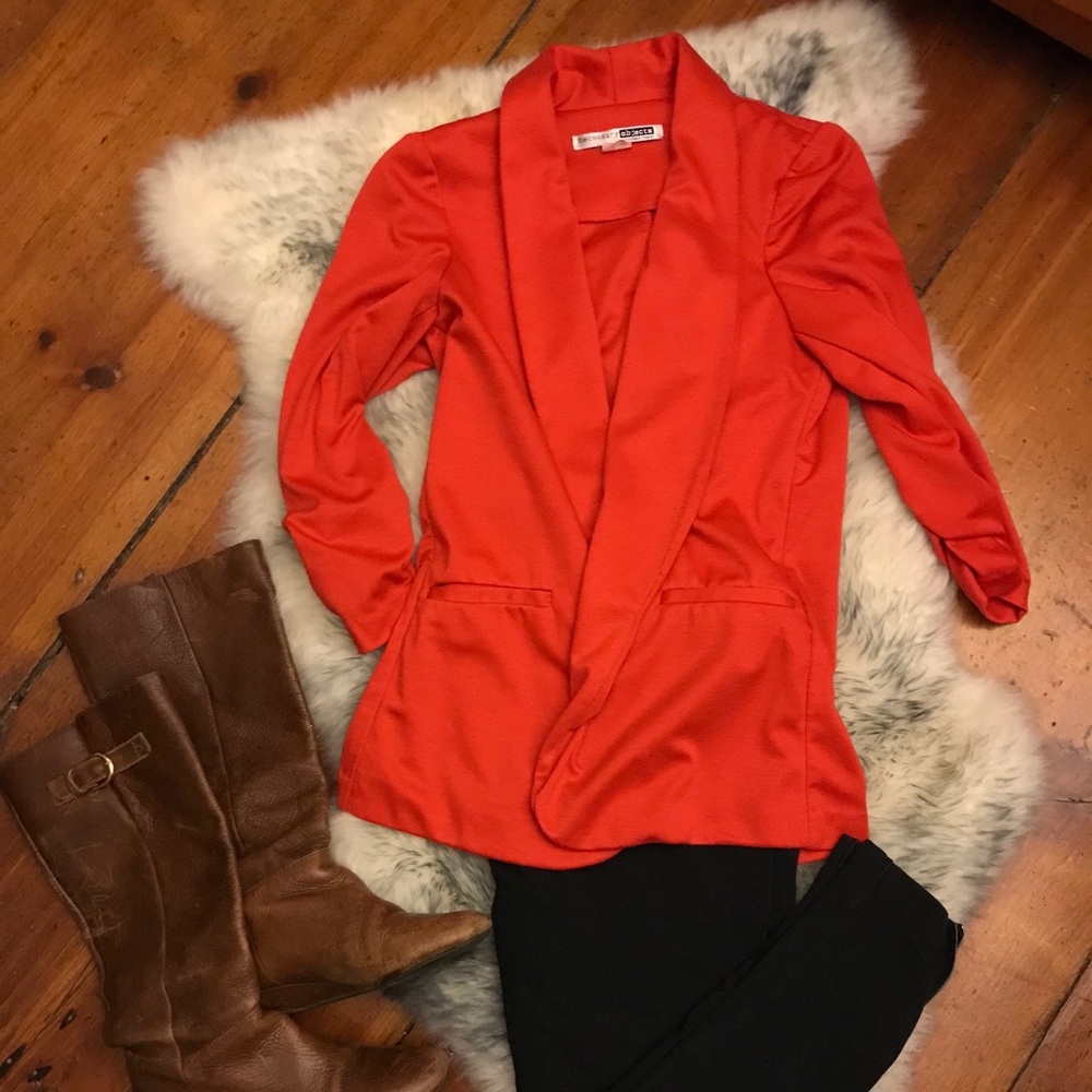 Power Boss Lady Blood orange Blazer size S